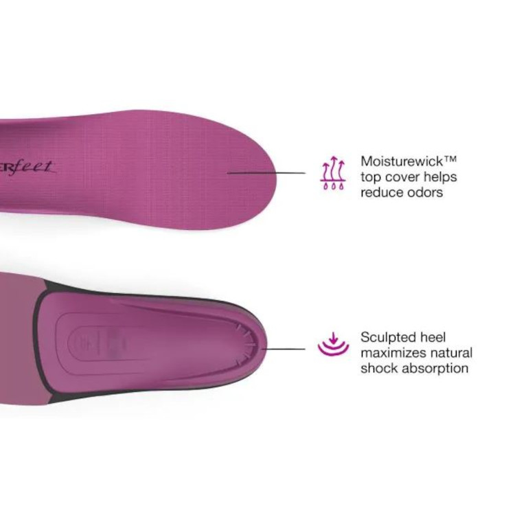 Superfeet All Purpose High Impact Insoles – Formerly Berry